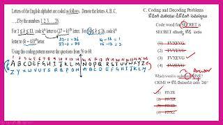 CODING AND DECODING TG ICET 2024 PAPERS EXPLANATION / IQ ACADEMY