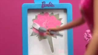 Barbie Art Teacher Barbie Doll Artist Color Changer Paint Brush DisneyCarToys with ToysReviewToys 2