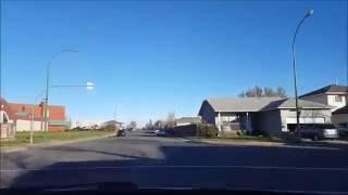 Driving in Regina, SK - Broders Annex to Windsor Park (Oct 2016)