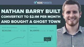 How Nathan Barry Built ConvertKit to $2.1 Million Per Month and Bought a Ghost Town