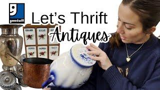 Thrift with Me Antique Home Decor At Goodwill For a Cozy Cottage Style