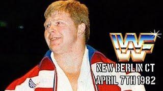 WWF New Berlin, CT April 7th, 1982 (Bob Backlund vs Mr. Saito) :: New England Wrestling History