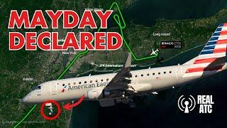 MAYDAY Declared Over New York: American Eagle Flight Diverts to JFK