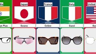 Eyewear Brands From Different Countries | Cosmic Comparison