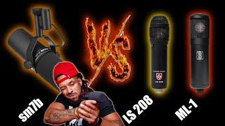 Shure SM7B vs Lauten Audio LS 208 vs Slate ML-1 – Mic Shootout 