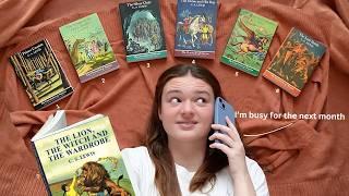 I read Narnia for the FIRST TIME | Finishing a 7-book series in one video