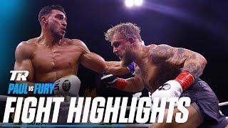 Tommy Fury Upsets Jake Paul By Split Decision | FIGHT HIGHLIGHTS