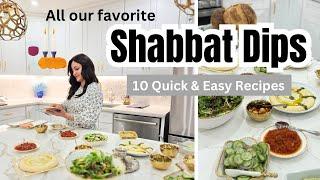 10 Delicious Shabbat & Jewish Holiday Dips | Easy, Quick & Delicious Recipes