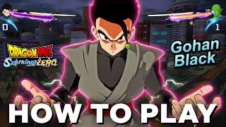 How To Play Gohan Black! - DRAGON BALL: Sparking! ZERO - Playable Gohan Black Gameplay