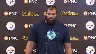 Steelers' Alejandro Villanueva speaks about national anthem stand