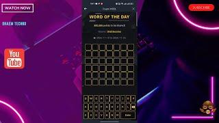 Binance Word of the Day Answer Today 18 November 2024 | 7 Letter Binance Word of the Day Answer