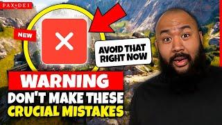 7 Biggest Beginner Mistakes in Pax Dei