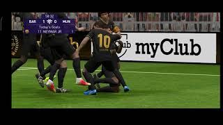 102 rated iconic moment Neymar's unbelievable goal.....