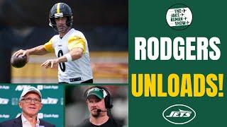 Reacting to Aaron Rodgers Sounding OFF on Jets Running Game!