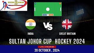 India Vs Great Britain Hockey Live Score & Updates |Hockey Sultan Johor Cup 2024 Live