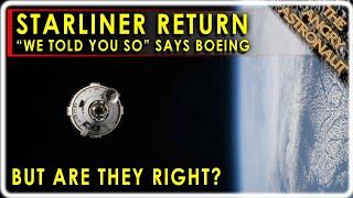 We told you so, NASA!  Was Boeing right all the time about Starliner?