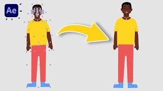 Character Animation but NO KEYFRAMES - After Effects Tutorials