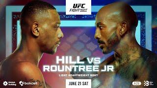 UFC BAKU LIVE HILL VS ROUNTREE LIVESTREAM & FULL FIGHT NIGHT COMPANION