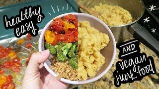 what I eat in a week as a college student (easy and vegan)