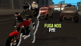 MENOR 59D DANDO FUGA DOS PM COM A HORNET DO CANIDIA