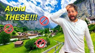 10 Tourist Mistakes to Avoid in Switzerland  | A Local's Insider Guide!