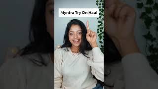 MYNTRA TRY ON HAUL  #Shorts