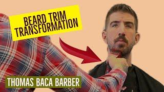 Beard Transformation | Beard Tutorial By Thomas Baca Barber