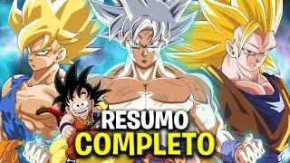 RESUMO DE DRAGONBALL (Linha cronológica) História de Dragonball, Z, e Super! | Anime No Kokoro