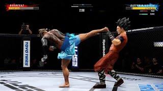 UFC 4:TROLLING WITH GOKU IN ONLINE WORLD CHAMPIONSHIP Pt.3