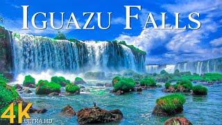 IGUAZU FALLS (4K UHD) - Relaxing Music Along With Amazing Nature Videos - 4K Video HD