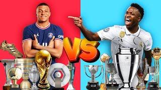 Vergleich: Kylian Mbappé VS Vinícius Júnior | GegenStar