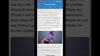 Sicherheitsupdates für ältere iPhones (iOS 12.5.7 und iOS 15.7.3) verfügbar.