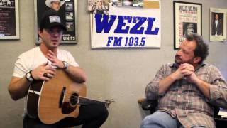 Weston Burt Visits with WEZL in Charleston, SC