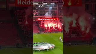 HEIDENHEIM PYRO  | Heidenheim with pyro in Conference League against Copenhagen
