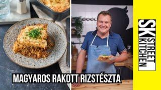 Miért nem előbb jutott eszünkbe??? Magyaros rakott RIZStészta! 