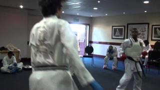 Spin Kick Kumite