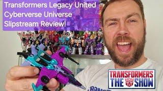 Transformers Legacy United Cyberverse Universe Slipstream Review!