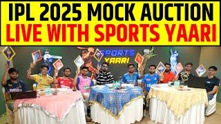 IPL SPECIAL MOCK AUCTION, LIVE WITH SPORTS YAARI