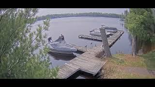 Docking and Tarping a boat to the pier