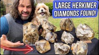 We Hit The Herkimer Diamond Jackpot!!