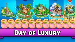 All 5 Pink Bags (DAY OF LUXURY) Family Island Pink Bags | Pink Bag Family Island Game