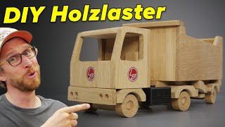 So habe ich einen Holzlaster für meine Kids gebaut