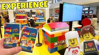 LEGO Store Minifigure Factory Experience & Tutorial 