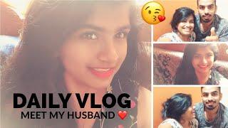 DAILY VLOG - 3 ( meet my husband) / ಡೈಲಿ ವ್ಲಾಗ್-3