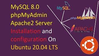 How to install & configure MySQL 8.0 and phpMyAdmin with Apache2 server on Ubuntu 20.04 LTS