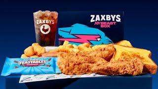 NEW ZAXBYS MR BEAST BOX WHATS INSIDE LETS SEE