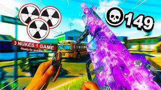 149 Kills + C9 TRIPLE NUKE On NUKETOWN (BEST C9 CLASS SETUP Black Ops 6) - B06