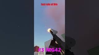 top 5 craziest weapons phantom forces  #roblox #phantomforces #gaming