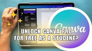  FIX: How To Get Canva Pro For FREE - Students (100% Working) | 2025