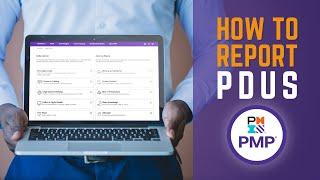 How to Report your PDUs on the PMI Website?